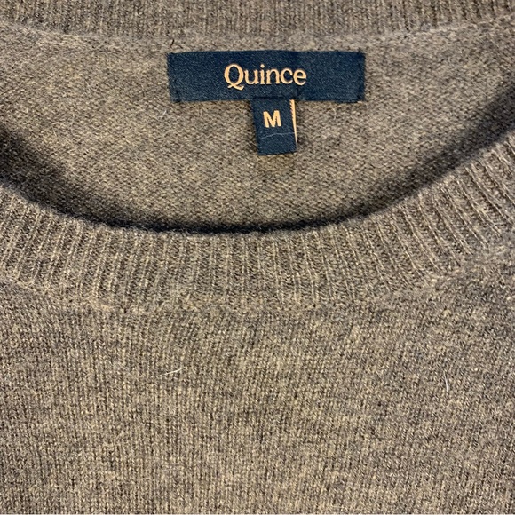 Quince 100% Mongolian Cashmere Crewneck Sweater - Picture 4 of 12